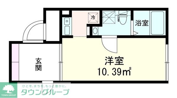 the10 AKABANE WESTの物件間取画像